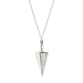 Georg Jensen Christmas Bauble Cone Christmas Collectibles 2022 - necklace - silver